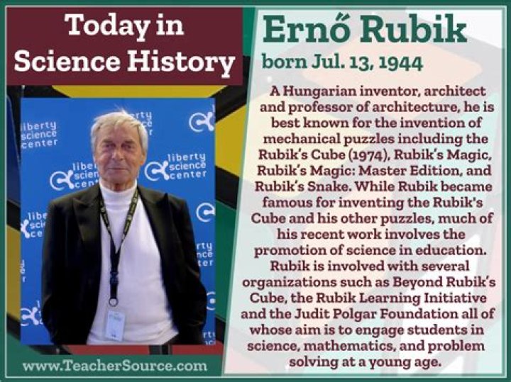 Ernö Rubik biografía, edad, altura, esposo, net worth, familia