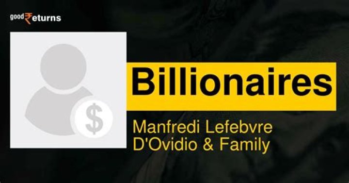 Manfredi Lefebvre d'Ovidio Biography, Age, Height, Wife, Net Worth and Family